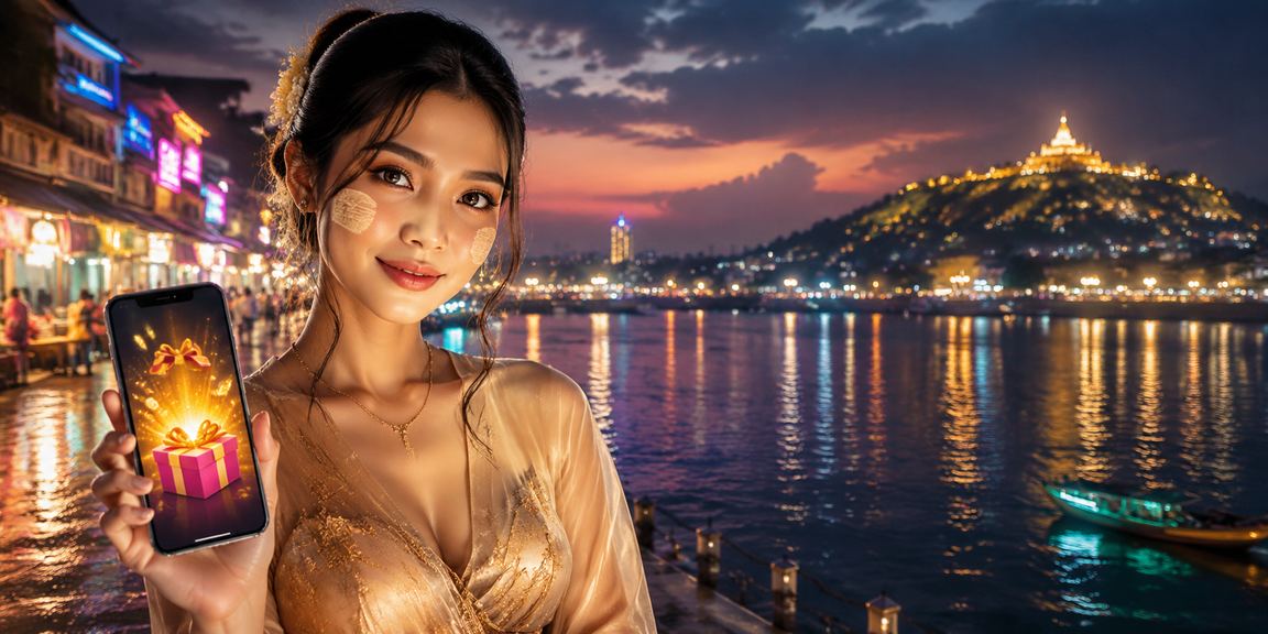 မန္တလေးမြို့ရှိ မရေဗာလ် ကိုပြသသော ဓာတ်ပုံ