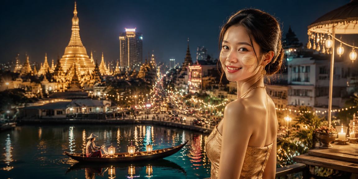 ရန်ကုန်ရွှေပြည်သာဘုရားနှင့် ကျန်းမာသော ကစားမှု